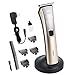 Kebor Hair & Beard Trimmers for Men with Lithium Ion Rechargeable Battery Electric Hair Grooming Set Mens Stubble Trimming Cordless with Charging Dock HT4010