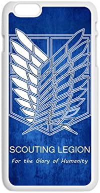 IPhone 6 Case,Attack On Titan Shingeki No Kyojin White iPhone 6S 4.7 Inches Cover Case,Fashion PC Case