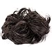 Scrunchy Scrunchie Updo Hairpiece Messy Hair Bun Extensions Chignons Hair Piece - Dark Brown.