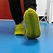 HXAS Waterproof Shoe Covers Reusable Non Slip Stretch Portable Silicone Galoshes Yellow L(EU42-45) Fit for Men,Women,Kidsthumb 3