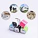 Weiup 5V/1.0AMP 1-Port USB Wall Charger - White,Black,Blue,Rose Red,Green (5-Pack)