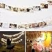 LED Photo Clip String Lights, 20 Photo Clips Battery Powered Fairy Twinkle Lights, Wedding Party Home Dorm Bedroom Christmas Decor Lights for Hanging Photos, Cards and Artwork (10 Ft, Warm White)