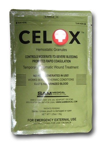 CELOX-35 GRAM Pouch - MILITARY OD GREEN