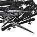 E-lishine 50 Pcs 360 Degree Adjustable Wate Flow Irrigation Drippers on Stake Em...
