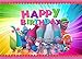TJ 7X5FT Trolls Poppy Animation Movies Background Happy Birthday Theme Party Photography Backdrops Baby Shower Colorful Decor Banner Photo Booth Studio Props Vinyl