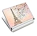 icolor Laptop Skin Sticker Decal 12 13 13.3 14 15 15.4 15.6 inch Personalized Universal Notebook Vinyl Skin Stickers Cover Art Decal Computer Protector (Eiffel Tower)