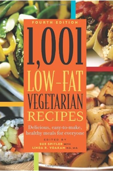 1 001 Low Fat Vegetarian Recipes Delicious Easy To Make Healthy Meals For Everyone Spitler Sue Yoakam R D Linda R 0781376840833 Amazon Com Books