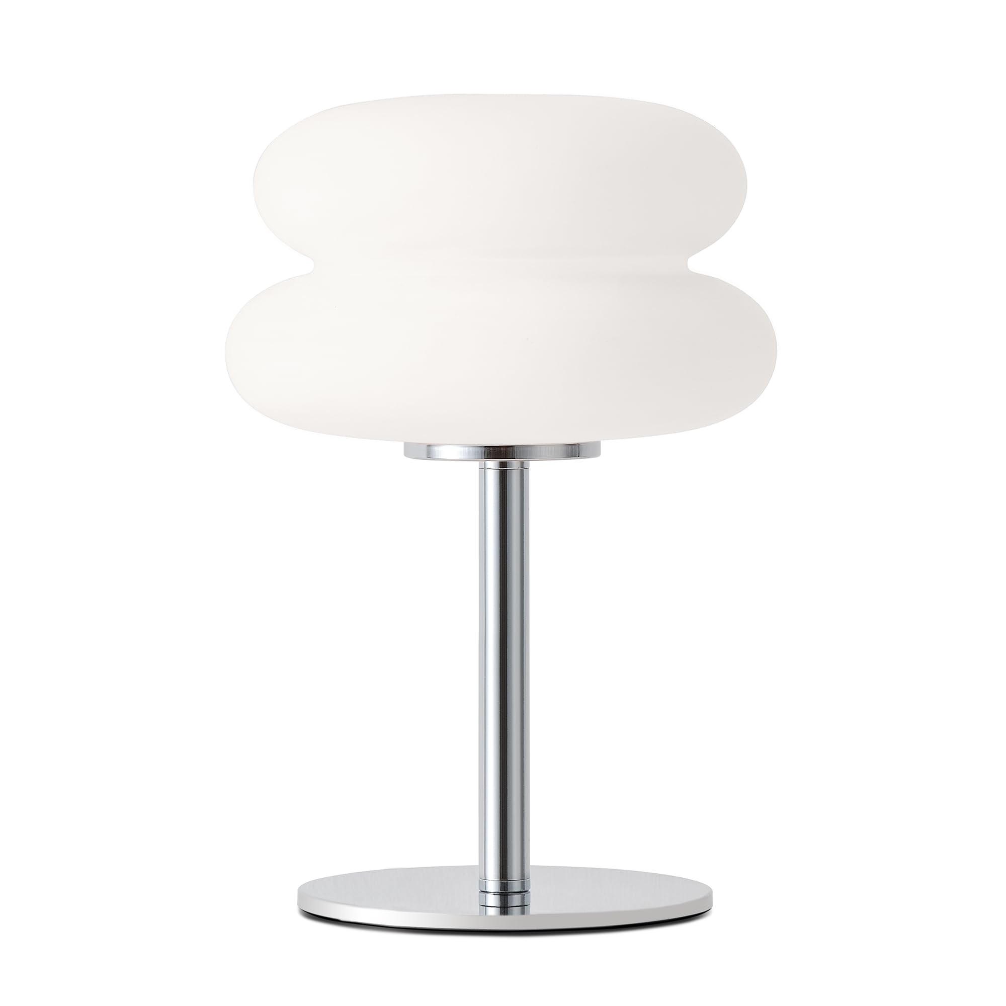 Photo 1 of LSTVZSNRX White Mushroom Lamp, Mid Century Modern Lamp for Nightstand, Dimmable Retro Egg Tart Bedside Lamps, Home Decor Ambient Lighting Aesthetic Cute Lamps for Bedroom Living Room (NOT Glass)