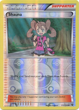Pokemon - Shauna (111/124) - XY Fates Collide - Reverse Holo