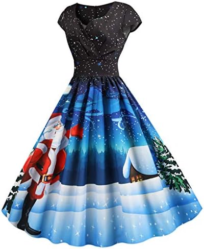 秋冬ワンピース レディース クリスマス Jikial ワンピース ドレス 丸首 エレガンス ロングスカート お呼ばれ 洋服 売れ筋 ブルー S Xxxl フォーマルドレス Aライン 膝丈スカート ワンピ