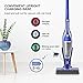 Cordless Vacuum Cleaner, iSiLER 2 in 1 Handheld Vacuum Cleaner, 35 Minutes Running-Time Upright Vacuum Cleaner with Corner Lighting, Cordless Stick Vacuum with 2200mAh Li-ion Rechargeable Battery