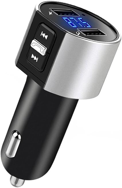 Amazon Co Jp Bluetooth Fmトランスミッターカー充電器 Elecctv Bluetooth受信機mp3 Player With ノイズ抑制 Cvc テクノロジーワイヤレス車キットと2ポートusb充電器5 V 2 4 1 A 家電 カメラ