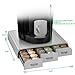 Mind Reader Single Serve Coffee Pod Organizer with 3 Drawers, 36 Pod Capacity, Countertop, 13.5