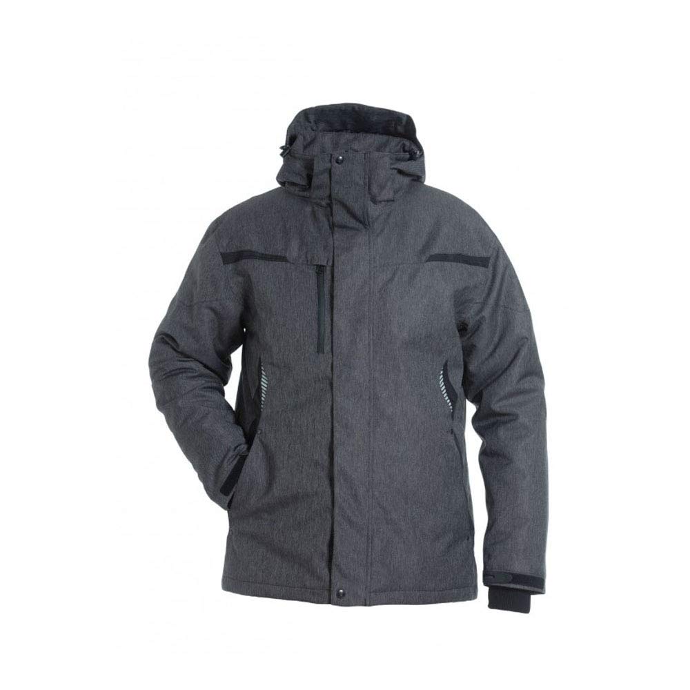 Hydrowear 04026045 Kassel Simply No Sweat Winter Parka, 100% Polyester, Small Size, Grey
