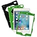 iPad Mini 4 Case ,Aceguarder New Design iPad Mini 4 Case Rainproof Dirtproof Shockproof Cover Case With Stand Super Protection for iPad Mini 4 (Black-Green)