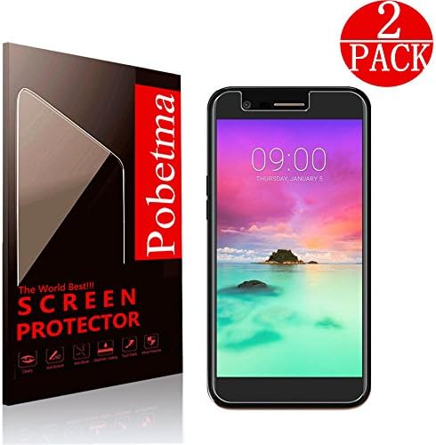 [2 Pack]  LG Stylo 3 LS777/ Stylo 3 Plus TP450,Pobetma - [No bubbles] [2.5D Rounded Edge] [Easy to Install] Tempered Glass Screen Protector For LG Stylo 3 / LG Stylus 3/ LG LS777 [5.7 Inch]