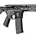 GunSkins Magwell Skin Specialty Vinyl Decal for AR-15/M4 Lower Receivers (Skull America)