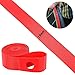 8 Pieces Rim Strip Bicycle Rim Tape Bike Inner Tube Bike High Pressure Tire Proof with 2 Packs Bicycle Tire Lever Fits Size 26 Inch or 700C (Fits 26 Inch)