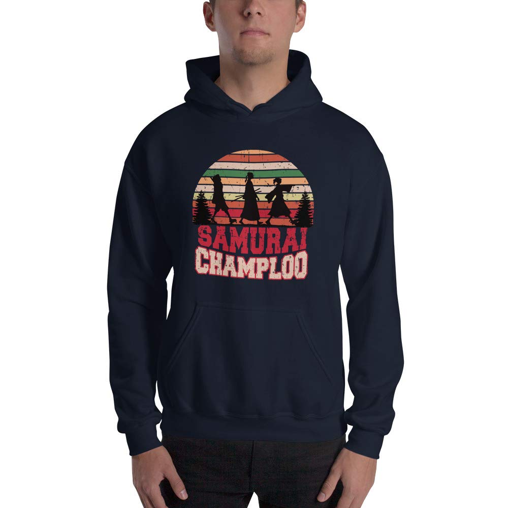 Mugen Jin Fuu Samurai Champloo Anime Retro Vintage Sunset Unisex Hoodie Men/Women Fashion 