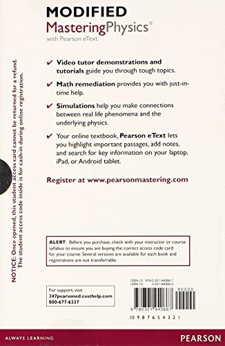 Modified Mastering Physics with Pearson eText -- Standalone Access Card -- for Conceptual Physics (1 - //medicalbooks.filipinodoctors.org