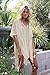 NFASHIONSO Women's Fashion Swimwear Crochet Tunic Cover Up/Beach Dress