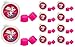 Earvolution Floating Putty Buddies Ear Plugs for Swimming - Invented by an Ear Physician - Moldable, Premium, Silicone - Floats on Water - Waterproof - Made in The USA - 10 Pack - Hot Pink