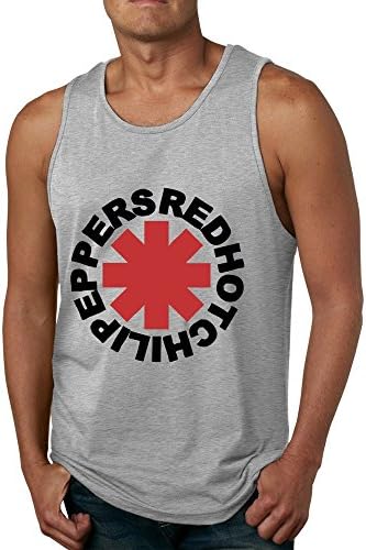 Asdf666 Men's RHCP Red Hot Chili Peppers Tank Top/Vest/Sleeveless