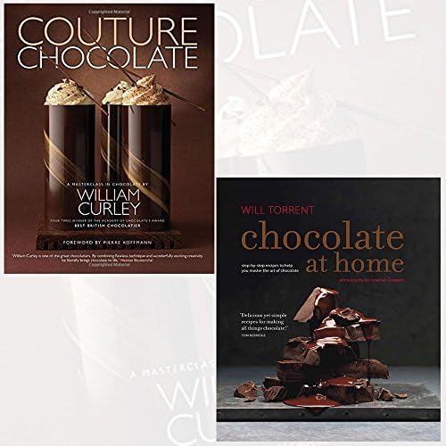 Couture Chocolate and Chocolate at Home [Hardcover] 2 Books Bundle Collection - A Masterclass in Chocolate, Step-by-step recipes from a master chocolatier