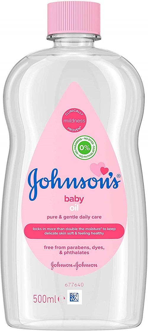 johnson baby hair oil