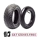 [Get Sports Gloves Free]110/50-6.5 Rear Tire+Inner Tube for 40cc 47cc 49cc Mini Pocket Bike Scooters Dirt Pit Bike