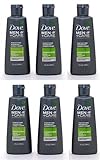 Dove Men+Care 2 in 1 Shampoo + Conditioner Fresh Clean 3 Oz Travel Size (Pack of 6)