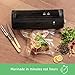 Nutri-Lock Vacuum Sealer Bags, 50 Quart (8x12) & 50 Gallon (11x16) Vac Seal Bags, Commercial Grade with BPA Free, Perfect for Sous Vide and Vac Storage