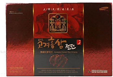 [Dongseo Pharmaceutical] 6 Year Old Korean Red Ginseng Slice 10 Pieces 1 Box/ Red Ginseng Concentrate / Red Ginseng Dessert / Health Food / Gift / Parents / Grand Parents /Section Of Red Ginseng
