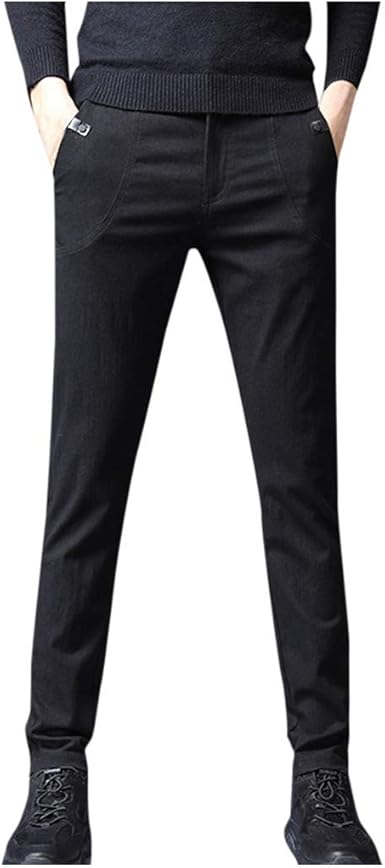 men's black chino jeans