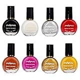Nail Polish, Misaky Art Template Stamp Stamping Painting Varnish Manicure Design (8 PCS Set)