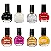 Nail Polish, Misaky Art Template Stamp Stamping Painting Varnish Manicure Design (8 PCS Set)