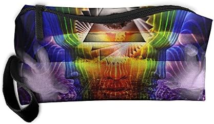 EWSDa Illuminati Colorful Cosmetic Bag Unisex Multifunctional Receiving Bag