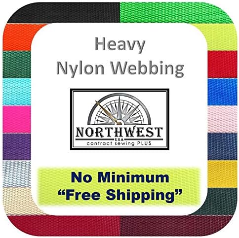 Tapecraft Heavy Nylon Webbing Available in ½”, 5/8”, ¾”, 1”, 1 ½” and 2” Widths. in Lots of 1 Yard, 5 Yards, 10 Yards, 20 Yards and 50 Yards.