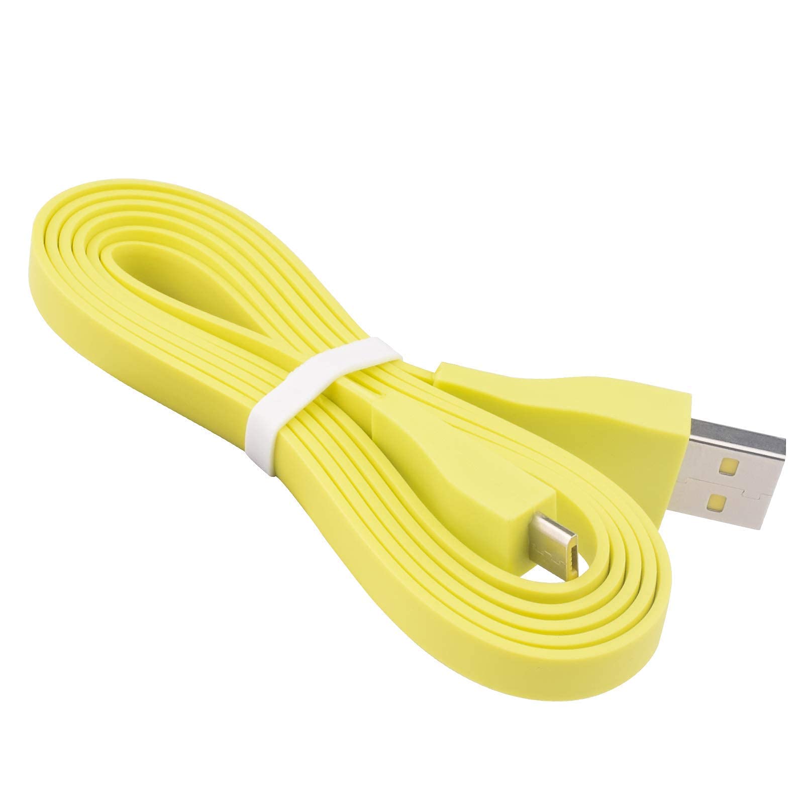 Original Logitech UE Boom Megaboom Roll Bluetooth Speaker Charging Cable Flat Noodle Data Cable (Yellow)
