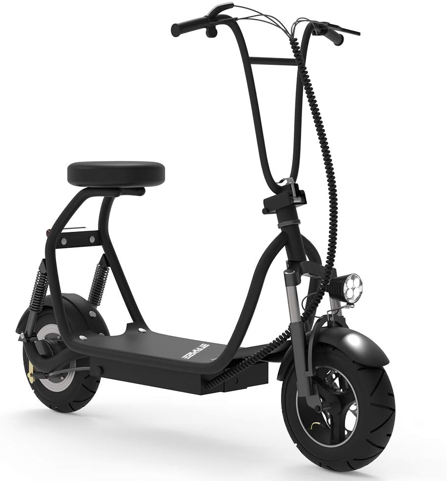 SKRT Electric Scooter 350W 48V 18.6 Miles Long-Range Battery Foldable Easy Carry Portable Design, Adult Electric Scooter Up to 18MPH Commuter Scooter