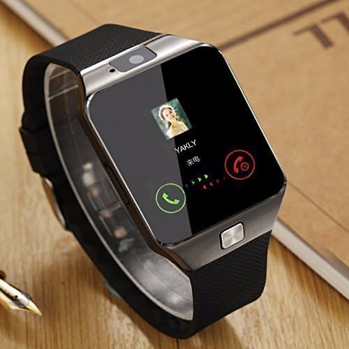 Smartwatch with Camera & SIM Card for All Android and iOS Smartphones shopperzone™