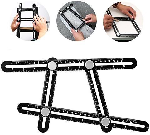 Multifunction Metal Angle Template Tool For Handymen, Builders, Crafters, DIY lovers