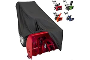 Snow Blower Cover for EGO Power+ Single Stage SNT2130 2021-2026, 210D Heavy Duty Watertight Snowblower Cover With Silver Coat