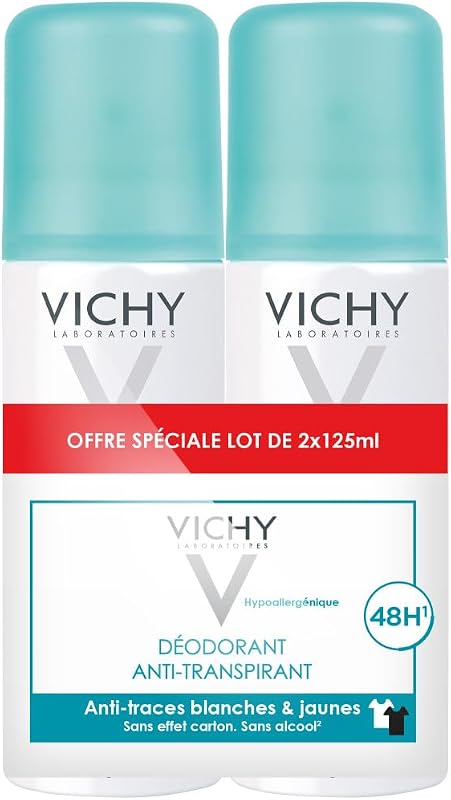 Déodorant Aérosol Anti-Transpirant 48H Peaux Sensibles