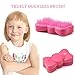 Hair Brush- Bowtie Detangling Comb for Adults, Kids and Toddlers-No Tangle Brush for All Hair Types, Long, Short, Fine, Thick, Curl, Straight-Pink Detangler by SUIKONE