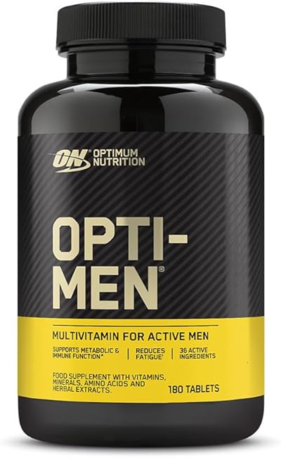Optimum Nutrition Opti-Men Multivitamin, 180 Tabletten, 2-Monats-Vorrat
