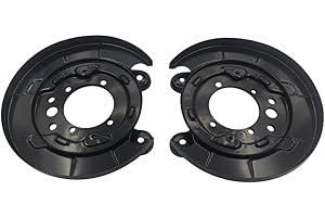 DOUQANG Right Left Rear Parking Brake Backing Plates for 2005-2015 Nissan Xterra for 2005-2020 Nissan Frontier Replaces 44020