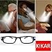 KIKAR LED Reading Glasses (Strength +2.0) with Case