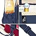 SoHo Diaper Bag 8 pcs Set Nappy Tote Bag for Baby mom dad Stylish Insulated Unisex Multifunction Waterproof Large Capacity Durable Includes Changing pad Stroller Straps Bottle case Dark Navy
