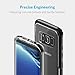 Samsung Galaxy S8 Case, Anker Ice-Case Absorb, Transparent Clear Protective Case for Galaxy S8 with Superior Defense and Shock Protection(Black)